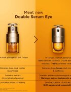 Clarins Double Serum Eye protivráskové sérum na oční okolí s vyživujícím účinkem 20 ml