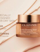 Clarins Extra-Firming Day Cream denní liftingový krém proti vráskám pro suchou pleť 50 ml