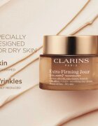 Clarins Extra-Firming Day Cream Refill denní liftingový krém proti vráskám pro suchou pleť refill 50 ml