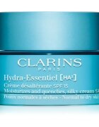 Clarins Hydra-Essentiel [HA²] Silky Cream SPF 15 hedvábně jemný hydratační krém SPF 15 50 ml