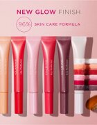 Clarins Lip Perfector Glow třpytivý lesk na rty a tváře odstín 21 soft pink glow 12 ml