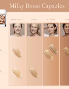 Clarins Milky Boost Capsules rozjasňující make-up kapsle odstín 02 30x0.2 ml