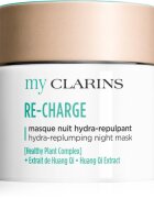 Clarins My Re-Charge Hydra-Replumping Night Mask energizující pleťová maska pro zářivý vzhled pleti 50 ml