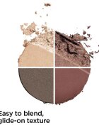 Clarins Ombre 4 Colour Eye Palette paletka očních stínů pro dlouhotrvající efekt odstín 10 Maple Gradation 42 g