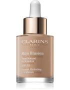 Clarins Skin Illusion Natural Hydrating Foundation rozjasňující hydratační make-up SPF 15 odstín 1085 Cashew 30 ml