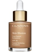 Clarins Skin Illusion Natural Hydrating Foundation rozjasňující hydratační make-up SPF 15 odstín 114N Cappuccino 30 ml