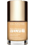 Clarins Skin Illusion Velvet tekutý make-up s matným finišem s vyživujícím účinkem odstín 101W 30 ml