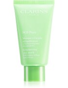 Clarins SOS Pure Rebalancing Clay Mask jílová maska pro smíšenou až mastnou pokožku 75 ml