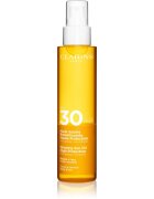 Clarins Sun Care Glowing Oil suchý olej na vlasy i tělo SPF 30 150 ml