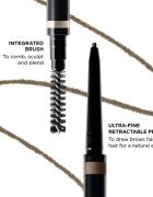 Clarins Wonder Define Eyebrow Pencil tužka na obočí se štětečkem odstín 02 cool brown 0.06 g