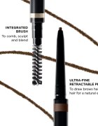 Clarins Wonder Define Eyebrow Pencil tužka na obočí se štětečkem odstín 03 warm brown 0.06 g