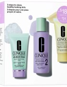 Clinique 3 Steps Skin Care Kit Skin Type 2 dárková sada pro dokonalé vyčištění pleti