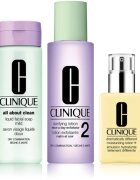 Clinique 3 Steps Skincare Systeme Dry Skin Types dárková sada pro suchou pleť