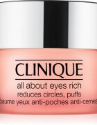 Clinique All About Eyes™ Rich hydratační oční krém proti otokům a tmavým kruhům 15 ml