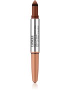 Clinique High Impact™ Shadow Play oční stíny v tužce duo odstín Flame + Amber 1.9 g