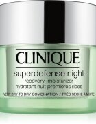 Clinique Superdefense™ Night Recovery Moisturizer noční hydratační krém proti prvním známkám stárnutí pleti 50 ml