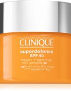 Clinique Superdefense™ SPF 40 Fatigue + 1st Signs of Age Multi Correcting Gel hydratační gel proti prvním známkám stárnutí pleti SPF 40 30 ml
