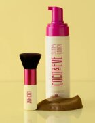 Coco & Eve Sunny Honey Deluxe Vegan Kabuki Brush štětec kabuki na tělo a obličej 1 ks