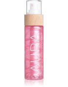 COCOSOLIS Peptide Shimmer Spray PINK hydratační sprej s rozjasňujícím efektem s vůní jahodového cheesecaku 100 ml