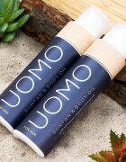 COCOSOLIS UOMO pečující a opalovací olej bez ochranného faktoru pro muže Black Coconut 110 ml