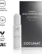 Cocunat Clinical AHA Complex 10% jemné noční peelingové sérum proti stárnutí 30 ml