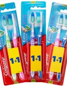 Colgate Extra Clean Medium zubní kartáčky medium 2 ks