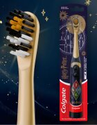 Colgate Harry Potter bateriový dětský zubní kartáček extra soft Silver 1 ks