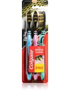 Colgate Zig Zag Charcoal zubní kartáčky medium 3 ks