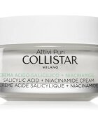 Collistar Attivi Puri Salicylic Acid + Niacinamide zklidňující krém s kyselinou salicylovou 50 ml
