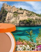 Collistar Mediterranea Sun Compact Foundation REFILL pudrový make-up SPF 15 odstín 02 Ischia 10.5 g