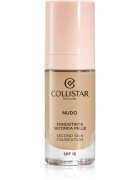 Collistar NUDO Second Skin Foundation SPF 15 rozjasňující hydratační make-up s vyhlazujícím efektem odstín 2G Beige Dorato 30 ml