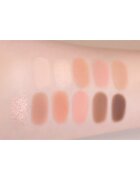 Colorgram Pin Point Eyeshadow Palette paletka očních stínů pro dokonalý vzhled odstín 01 Peach+Coral 9.9 g