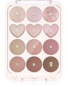 Colorgram Pin Point Eyeshadow Palette paletka očních stínů pro dokonalý vzhled odstín 02 Pink+Mauve 9.9 g