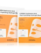 Cosrx 5 PDRN Hyaluronic Acid Vital Hydrating Hydrogel Mask intenzivní hydrogelová maska pro rozjasnění a vyhlazení pleti 34 g