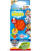 Craze INKEE Paw Patrol koupelová bomba pro děti 3x15 g