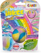 Craze INKEE Rainbow Multipack šumivé koule do koupele s mandlovým olejem 3 ks
