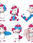 Craze INKEE Unicorn Beach koupelová bomba pro děti 1 ks