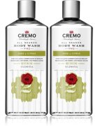 Cremo Sage & Citrus Body Wash sada