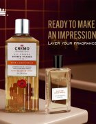 Cremo Spice & Black Vanilla sprchový gel pro muže Sweet & Spicy 473 ml