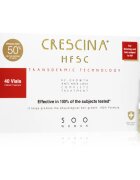 Crescina Transdermic 500 Re-Growth and Anti-Hair Loss péče pro podporu růstu a proti vypadávání vlasů pro ženy 40x35 ml