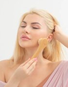 Crystallove Bamboo Face Brush čisticí kartáček na pleť 1 ks