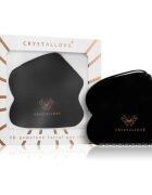 Crystallove Black Obsidian Contour Gua Sha masážní pomůcka 1 ks