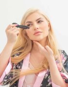 Crystallove Black Obsidian Spoon Eye Gua Sha masážní pomůcka na oční okolí 1 ks