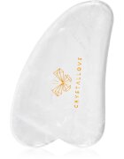 Crystallove Clear Quartz Gua Sha masážní pomůcka 1 ks