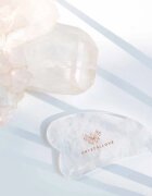 Crystallove Clear Quartz Gua Sha masážní pomůcka 1 ks