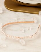 Crystallove Clear Quartz Hairband čelenka do vlasů 1 ks