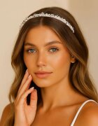 Crystallove Clear Quartz Hairband čelenka do vlasů 1 ks