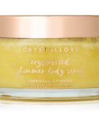 Crystallove Clear Quartz Shimmer Body Scrub tělový peeling 200 g