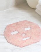 Crystallove Gemstone Facial Mask gelová maska na obličej 1 ks