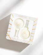 Crystallove Glass Facial Cupping Set sada masážních pomůcek na obličej krk a dekolt 2 ks